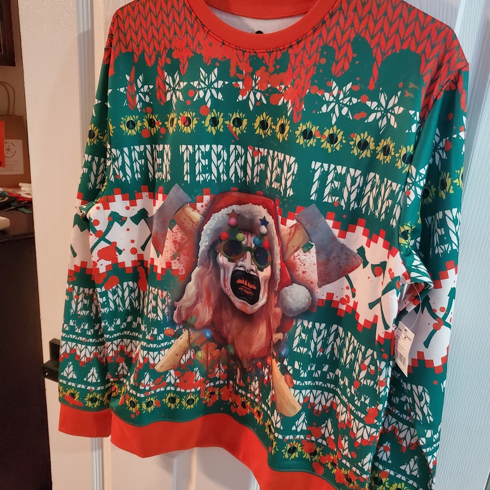 Terrifier Ugly Sweater From Halloween Horror Nights